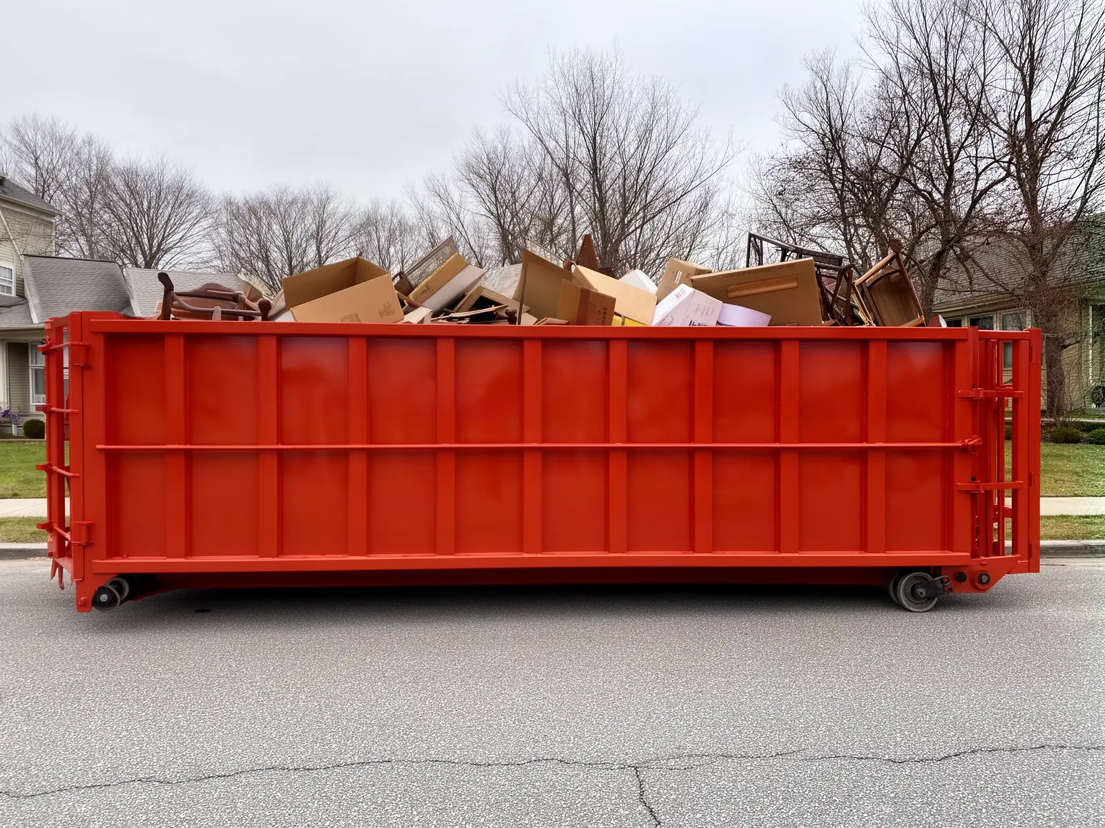 Roll-off dumpster from Seven Oaks Dumpsters in Coventry, RI